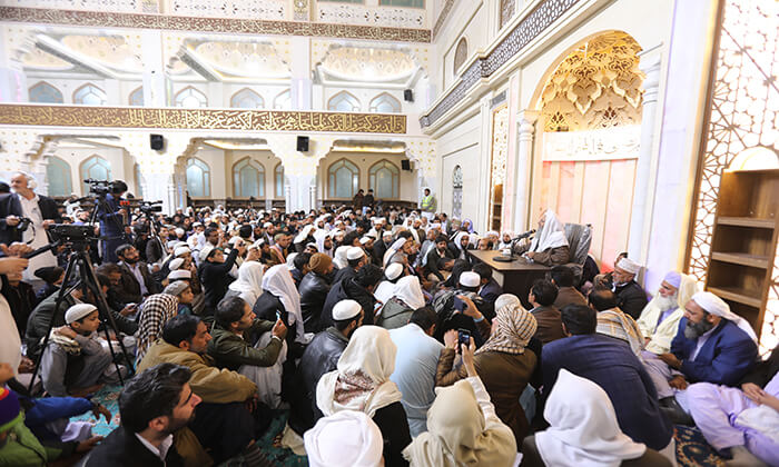 افتتاحیه مسجد جامع توحیدی زاهدان با حضور شیخ الاسلام مولانا عبدالحمید